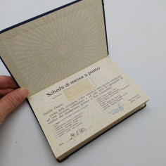 Scheda di messa a punto Fiat "Ci pensa Fiat", 1979. Salva angoli in ruggine 2