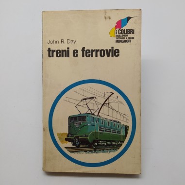 Treni e ferrovie, John R. Day, Enciclopedia tascabile mondadori 1970. Polvere