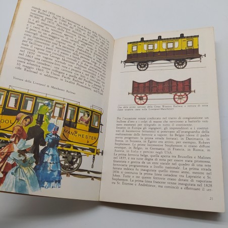 Treni e ferrovie, John R. Day, Enciclopedia tascabile mondadori 1970. Polvere