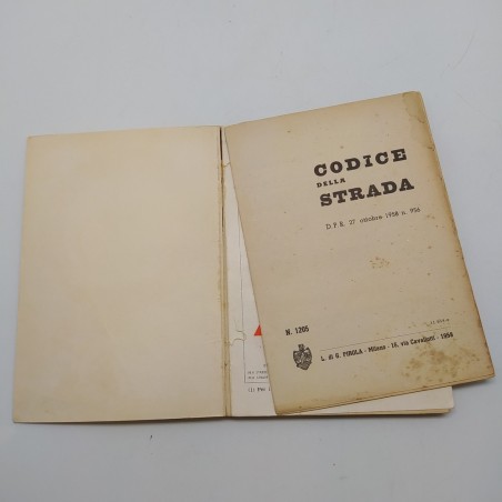 Codice della strada 1958, L. Di G. Pirola. Condizioni mediocri