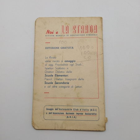 Il comportamento sulla strada, Automobile Club d'Italia, 1962. Sbucciature