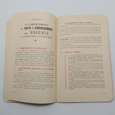 Il comportamento sulla strada, Automobile Club d'Italia, 1962. Sbucciature