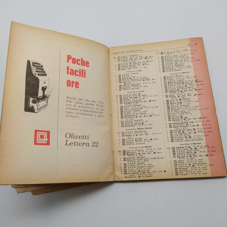 Soccorso stradale, Manuale d'istruzioni Automobile Club d'Italia, 1959. Mediocre