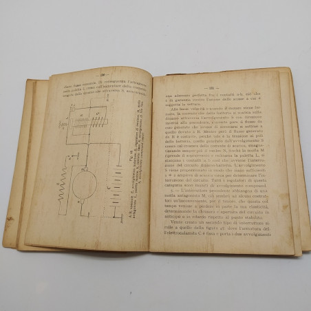 Manuale L'impianto elettrico dell'automobile, 3° ed. 1930. Mediocre