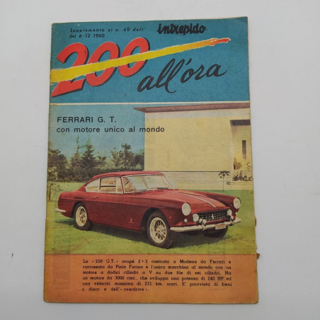 Lotto di 8 fumetti Intrepido 1960/61, resi di edicola. Macchie e ingiallimenti