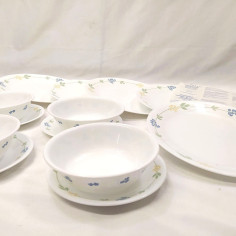 Servizio piatti Corelle 6 coperti 18 pezzi Secret Garden nuovo 2