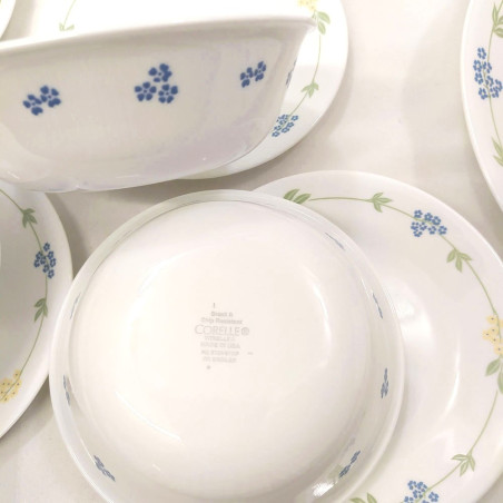 Servizio piatti Corelle 6 coperti 18 pezzi Secret Garden nuovo