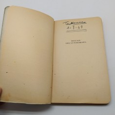 Manuale dell'automobilista, 1° vol. - Motore a scoppio, 1947. Ingiallimenti 2