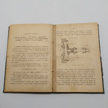 Volume per apprendere a condurre e conoscere il motore e l'automobile, 1924