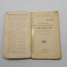 Manuale dell'automobilista vol.2, 1954. Rilegatura riparata con scotch 2