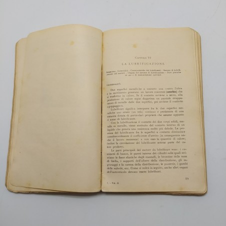 Manuale dell'automobilista vol.2, 1954. Rilegatura riparata con scotch