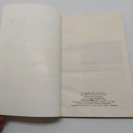 Guidare bene, guidare sicuri, Sigfried Stohr, Allegato a Auto 5/1993. Macchie