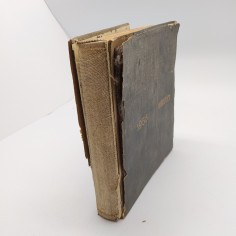 Agenda 1955 Pirelli in parte scritta. Copertina danneggiata. 2