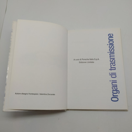 Organi di trasmissione, ed. Limitata Porsche 1999. Copertina macchiata