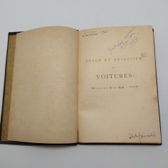 Usage et entretien des voitures Fiat modeles 2 et 3-A, 1918. Macchie e penna 2