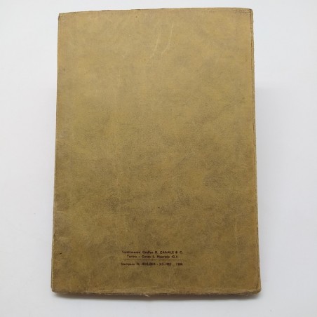 OM Catalogo parti di ricambio Leoncino autocarro e autobus 1953. Macchie