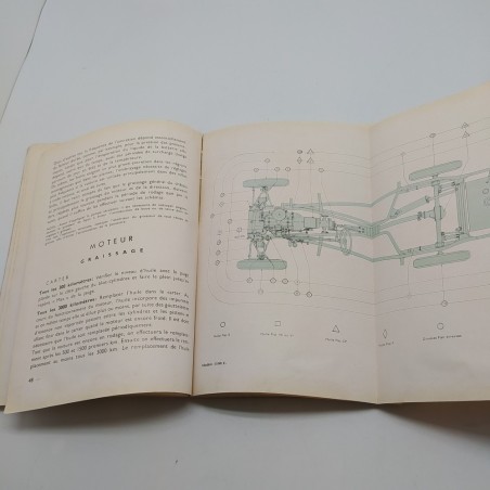 Fiat 1100 E - Notice d'entretien, 2° ed. 1951 - Libretto uso e manutenzione