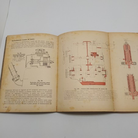 Fiat Istruzioni per le riparazioni dei carri a nafta, 5° ed. 1937. Ingiallimenti