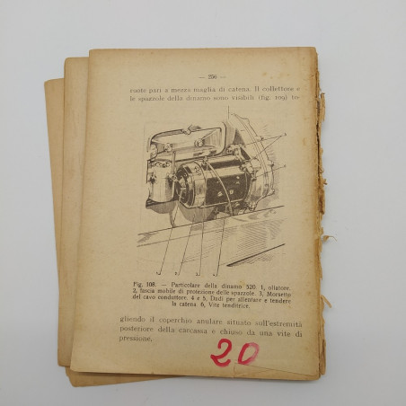 L'impianto elettrico dell'automobile - Manuale teorico e pratico, 1930. Danni