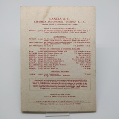Lancia Manuale uso e manutenzione Esadelta C, 2° ed. 1969. Macchie diffuse 2