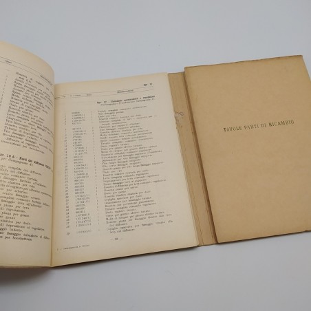 Catalogo parti di ricambio Fiat Campagnola diesel & A diesel, 3° ed. 1960