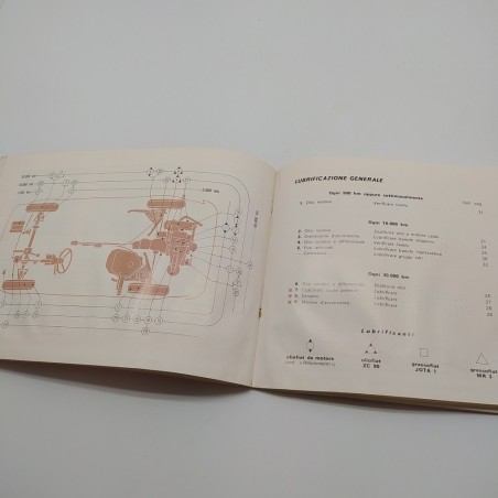Manuale uso e manutenzione Fiat 126, 4° ed. 1973. Condizioni mediocri