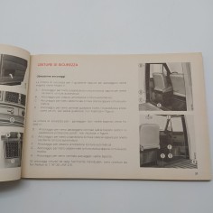Manuale uso e manutenzione AR6 Alfa Romeo 1986. Ingiallimenti e macchie 2