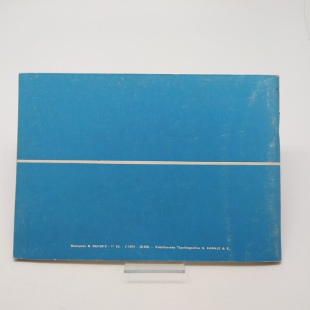 Fiat Catalogo parti di ricambio carrozzeria multilingue mod. 127, 1975. Discreto