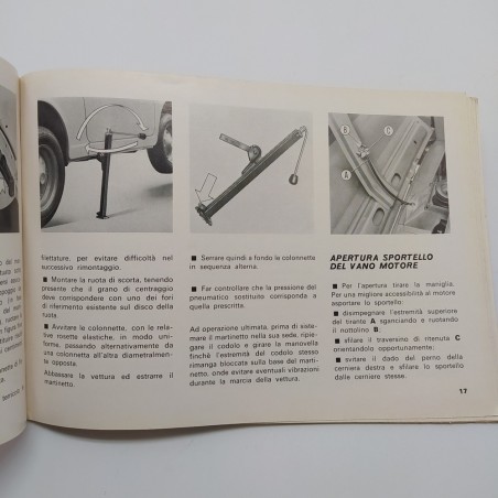 Fiat. Manuale uso e manutenzione modello 126, 4° ed. 1973. Mediocre