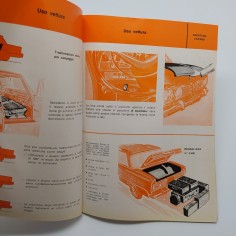 Alfa Romeo Giulia TI Manuale uso e manutenzione 1967. Ingiallimenti 2
