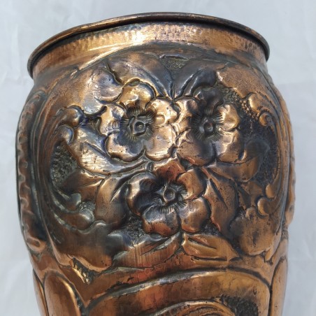 Vaso portaombrelli in rame h, 48 cm d. 23 cm