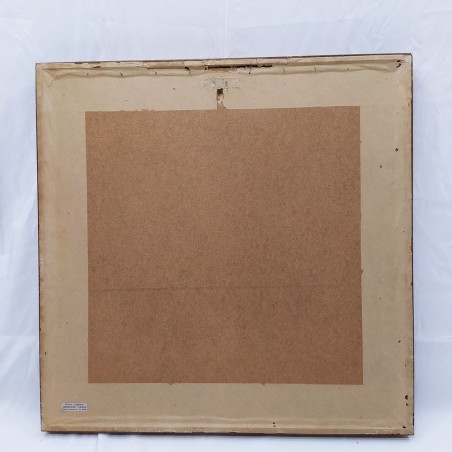 Piastrella ceramica Giacomo Onestini gruppo di cavalli rampanti 56x56 cm