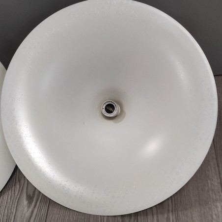 Coppia lampade a sospensione Semi per Fog & Mørup forma a trombone d. 46 cm
