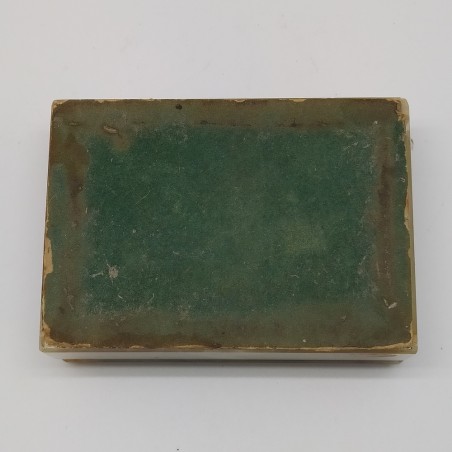 Scatola porta gioie in alabastro anni 70 misure 13,5x9,5x4,5 cm