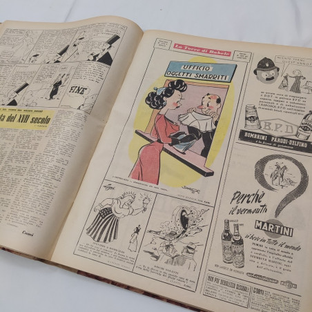 Raccolta della rivista "Il Travaso" numeri annate tra il 1947 a 1951