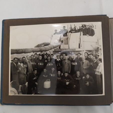 Album fotografico Copue d'Amitie Egypte Italie Turquie Grece - Athens Mai 1949