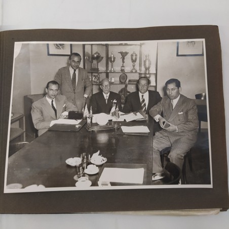 Album fotografico Copue d'Amitie Egypte Italie Turquie Grece - Athens Mai 1949