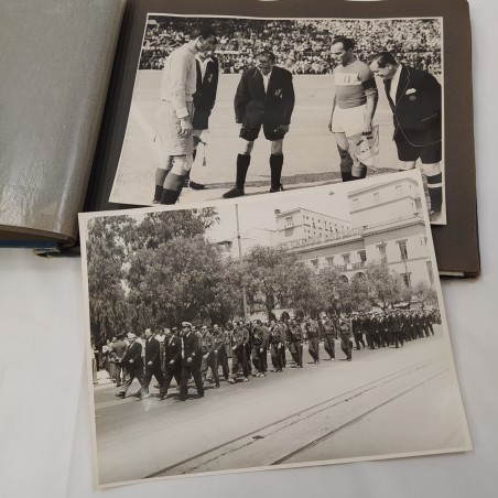 Album fotografico Copue d'Amitie Egypte Italie Turquie Grece - Athens Mai 1949