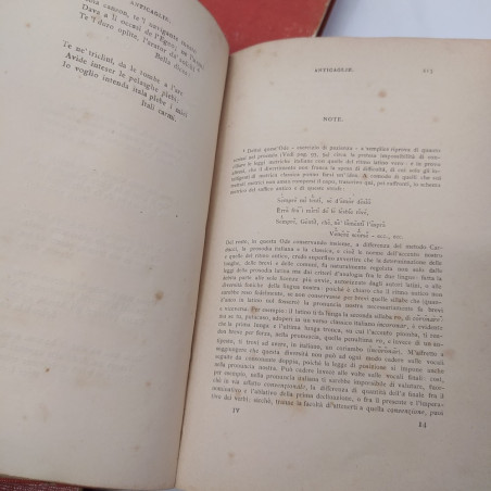 Felice Cavallotti collana 4 volumi " Opere" Milano Tipografia Sociale 1883