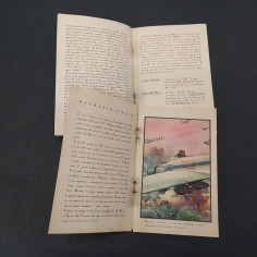 Due libretti bibliotechina Marzotto Le conquiste Aviazione & Medaglie d'oro AOI 2