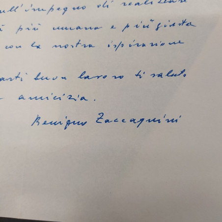 4 lettere e un telegramma Democrazia Cristiana Fanfani, Forlani, Zaccagnini