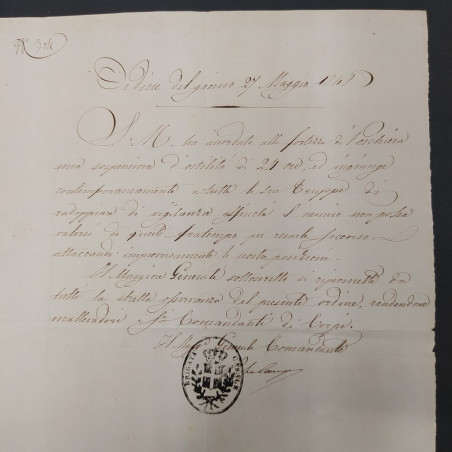 Lotto di 7 documenti militari perido dal tardo 800 al 1941