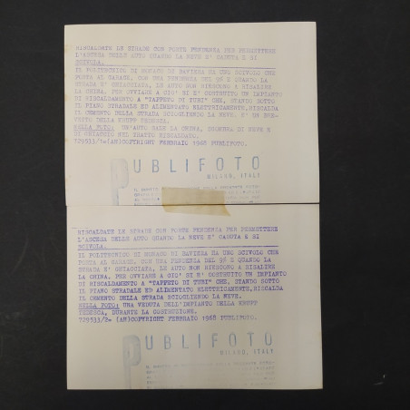 Foto impianto di riscaldamento strade studio Politecnico Monaco Baviera