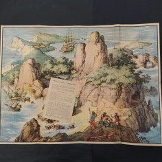 Tavola a colori gioco da tavolo Isola del Tesoro Cibalgina - Incompleto 2
