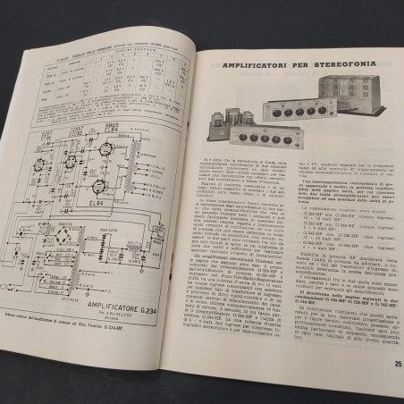 Catalogho Geloso 1951, Bollettino 1985 e brochure Phonola