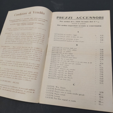 Catalogo Calenzani Martino Biciclette Star e Ama Listino n°8