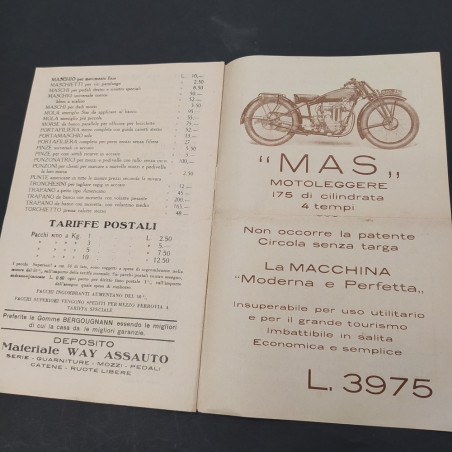 Catalogo Calenzani Martino Biciclette Star e Ama Listino n°8