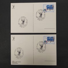 2 cartoline 1° giorno 89° Giro d'Italia 2006 circolo di Bussero Guareschi Verdi 2