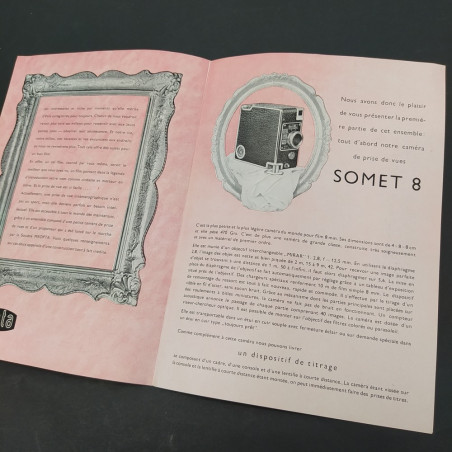 Catalogo cinepresa SOMET MeOpta  La Vie de nos Enfants et de Nous Tous