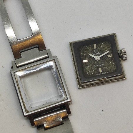Orologio polso donna minimal Omega vintage carica manuale